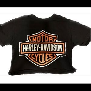 Harley Davidson crop top